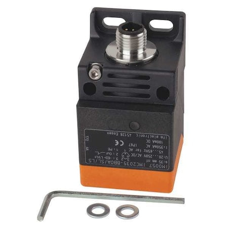 Ifm IM0057 - Inductive, Rectangular Proximity Sensor, PPE, 1/2 in Connector, 2 Wires, Unshielded