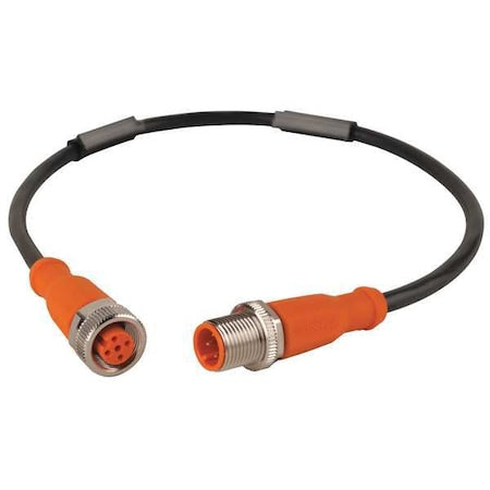 Ifm EVC010 - Cordset,5 Pin,Receptacle,Female