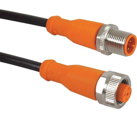 Ifm EVC012 - Cordset,5 Pin,Receptacle,Female