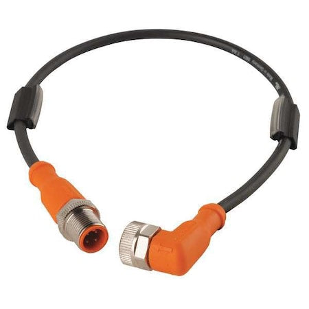 Ifm EVC015 - Cordset,5 Pin,Receptacle,Female