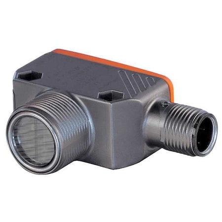 Ifm OGE282 - Through-Beam Photoelectric Sensor Receiver, M12, Right Angle, Rectangular, Dark On, NPN