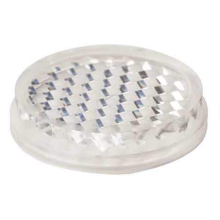 Ifm E20003 - Round Sensor Reflector,25mm Dia,Clear/White