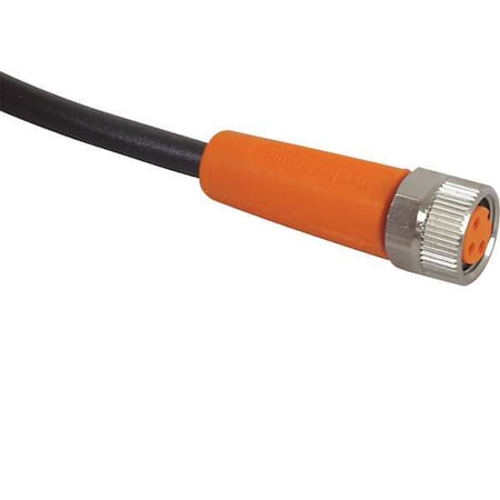 Ifm EVC142 - Cordset,3 Pin,Receptacle,Female