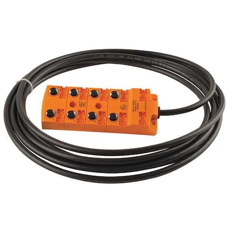 Ifm EBC021 - Sensor Wiring Block,8 Pin,Receptacle