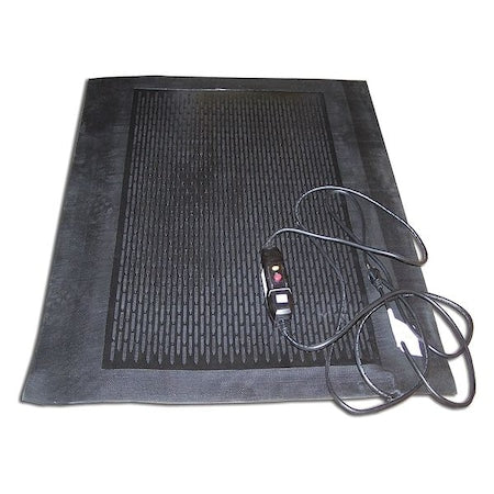 Cozy ICE-SNOW - Portable Electric Heated Floor Mat, 240 W, 120 V AC, 1 Phase, 819 Btu H, Non-Oscillating