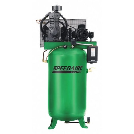 Speedaire 35WC45 - Elec. Air Compressor,2 Stage,5 HP,16.6 CFM