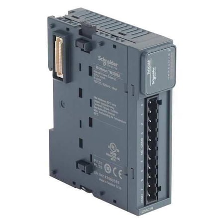Schneider Electric TM3DI8A - Ext Module,TM3,8 inputs,0 outputs,120 VAC
