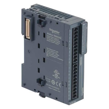 Schneider Electric TM3DQ16U - Ext Module,0 inputs,16 outputs,Term Blck