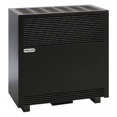 Williams Comfort Products 6501522A - Hearth Heater, Natural Gas, Top Vent Vent Type, Gravity Convection