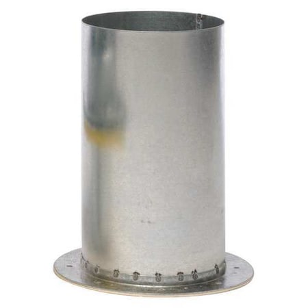 Williams Comfort Products 9806 - Vent Tube,Rear,Galvanized Steel,12 in. L