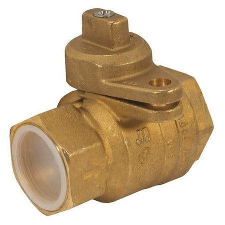 Jomar Valve 240-007B - 1-1/2" FNPT Brass Gas Ball Valve Inline