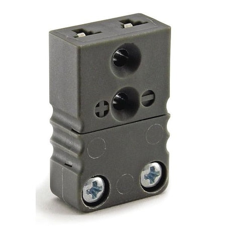 Dayton 36GK88 - Thermocouple Jack, Black, Type J, Jack