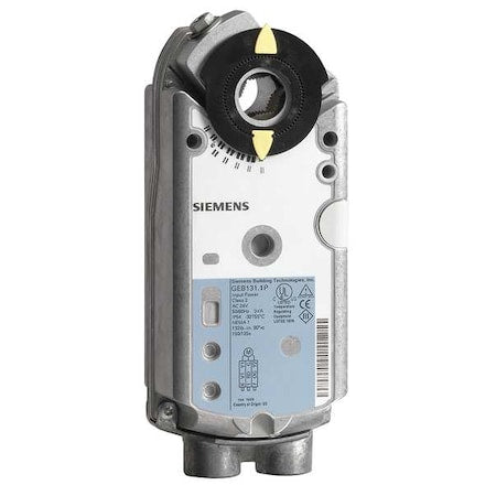 Siemens GEB131.1U - Electric Actuator,132 in.-lb.,Floating