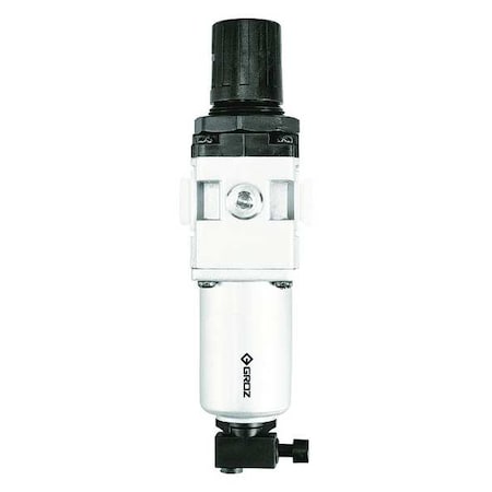 Groz FRC179434-MS - Filter/Regulator, 3/4in NPT, 149cfm, 215 psi