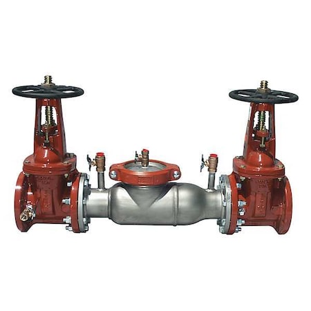 Watts 774-OSY - Double Check Valve,W774,4in,27-1/4in H