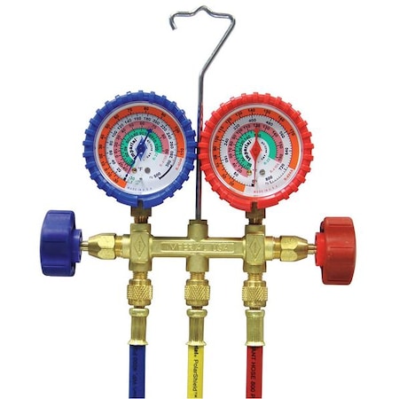 Imperial 443-C - Mechanical Manifold Gauge Set,2-Valve