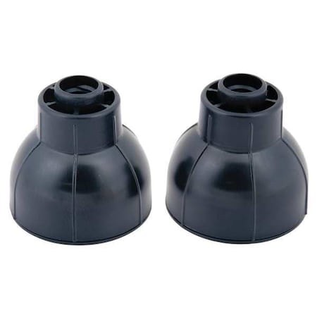 Bradley S45-2453 - Eyewash Spray Head, Black, For Freestanding Eye/Face Wash, Fits S19-230 FW, 2 Pack