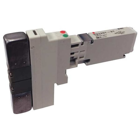Smc VQ1201-31 - Solenoid Air Con Valve,Five-Way,101 psi