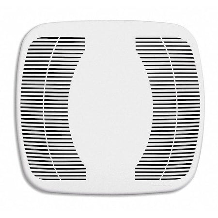 Air King BFQ110 - Ceiling White High Performance Bath Fan 100 Cfm, 100 cfm, 4" Duct Dia., 120 V/60 Hz