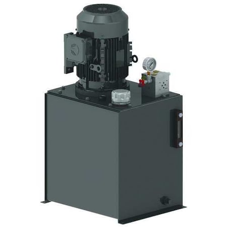 Monarch T64C405C02F0-01 - Power Unit, 1 Stage, 208-230/460 VAC, 1400psi