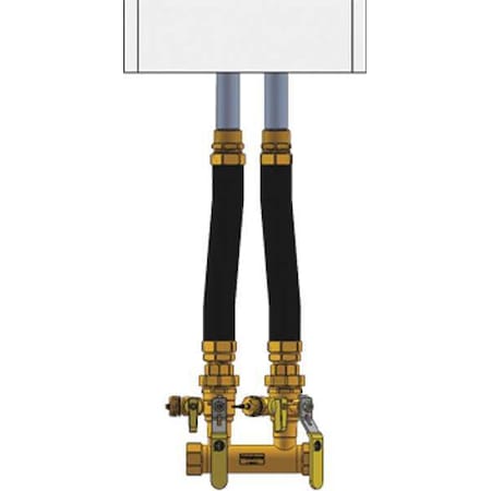 Webstone 4FK4-WIF - Boiler Inst Kit,1in,1in FIP,Dbl Ball Drin