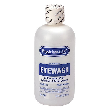 Physicianscare 24-050 - Eyewash Bottle, 8 oz, Relieves Itching and Burning