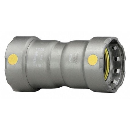 Viega 25001 - Viega Mega Press G coupling With stop, 1/2" x 1/2"