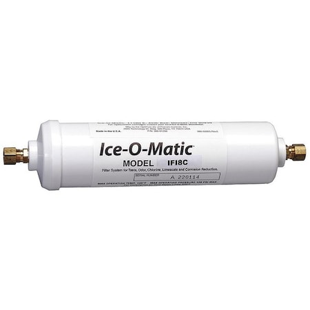 Ice-O-Matic IFI8C - Inline Water Filter,3/8 in. Compression