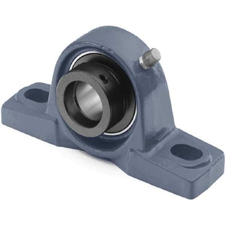 Tritan HCP205-16 - Pillow Block Bearing, Cast Iron, Eccentric Locking Collar Locking, Ball Insert, 1 in Dia, Alloy Steel