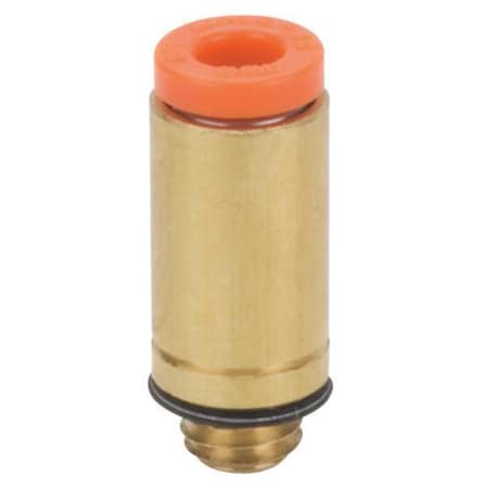 Smc KQ2S04-M5A - Push-Fit Adapter Fitting, Push-to-Connect x Male Metric, 4mm Tube OD, 5 mm Pipe Size, Plastic