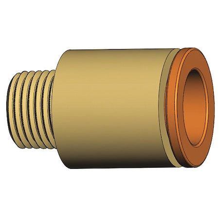Smc KQ2S11-34AS - Push-Fit Adapter Fitting, Push-to-Connect x MNPT, 3/8 in Tube OD, 1/8 in Pipe Size, Plastic
