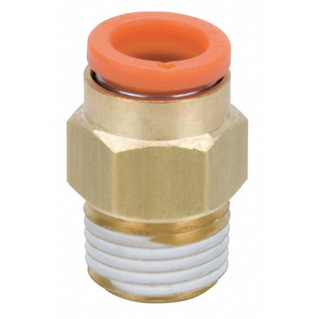 Smc KQ2H01-34AS - 1/8" Male Adapter, Tubex MNPT