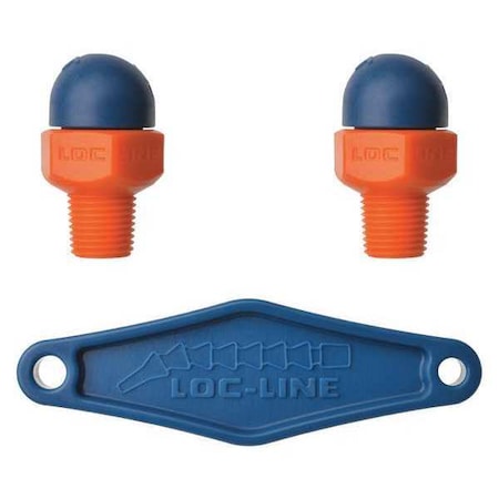 Loc-Line 72010 - Nozzle,CT Style,0.062in.dia,PK2