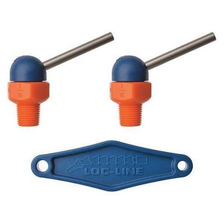 Loc-Line 72013 - Nozzle,CT Style,0.062in.dia,PK2