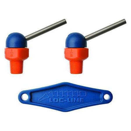 Loc-Line 72021 - Nozzle,CT Style,0.117in.dia,PK2