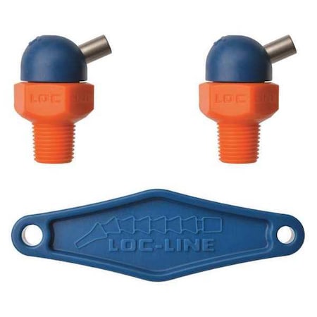 Loc-Line 72023 - Nozzle,CT Style,0.160in.dia,PK2