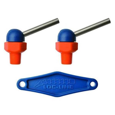 Loc-Line 72025 - Nozzle,CT Style,0.160in.dia,PK2