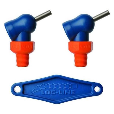 Loc-Line 72042 - Nozzle,XR Style,0.062in.dia,PK2
