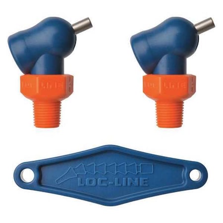 Loc-Line 72049 - Nozzle,XR Style,0.117in.dia,PK2