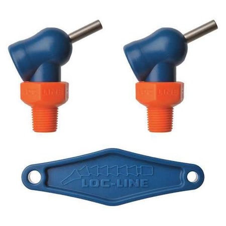 Loc-Line 72050 - Nozzle,XR Style,0.117in.dia,PK2