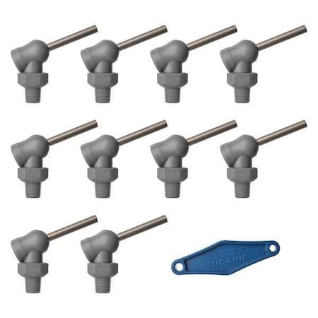 Loc-Line 79055-G - Nozzle,XR Style,0.160in.dia,PK10