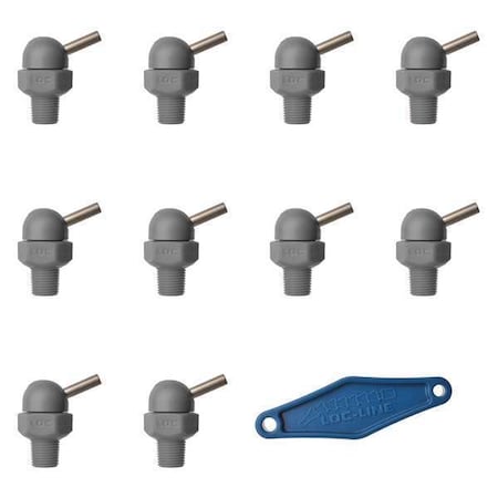 Loc-Line 79020-G - Nozzle,CT Style,0.117in.dia,PK10