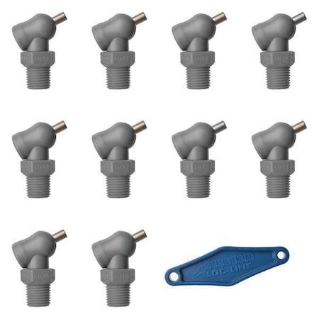 Loc-Line 79093-G - Nozzle,XR Style,0.160in.dia,PK10