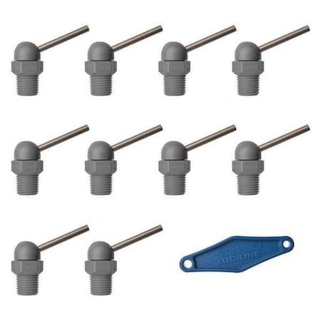 Loc-Line 79071-G - Nozzle,CT Style,0.117in.dia,PK10