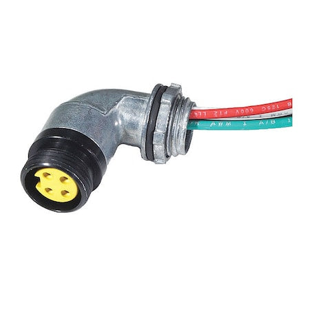 Remke 106AV0010M - Receptacle,Mini Female,6 Pole,1 ft.