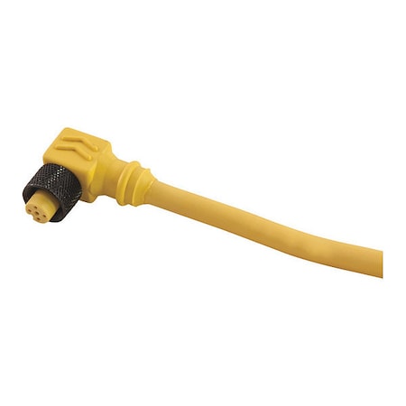 Remke 505C0131L - Cordset,Single Key,PUR,F,5 Pole,13.1 ft.