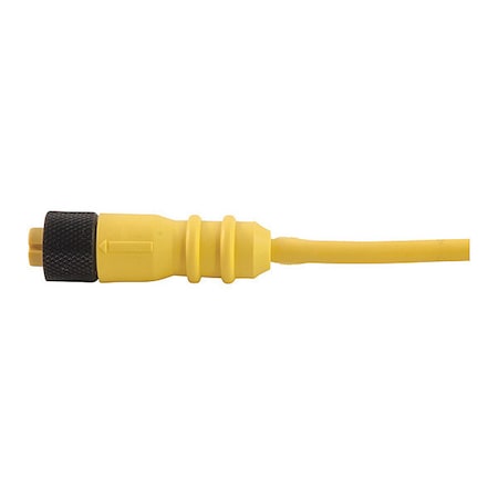 Remke 504A0131AL - Cordset,Single Key,PUR,F,4 Pole,13.1 ft.