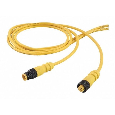 Remke 503K0131AL - Cordset,Single Key,PUR,M/F,3 P,13.1 ft.