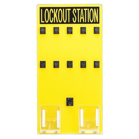 Panduit PSL-10SA - Lock-Out Station,Sing Only,10 Person