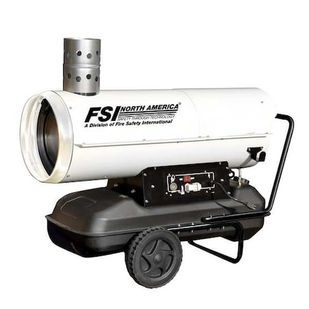 Fsi F-HVF1101 - Oil Indirect Fired Air Heater, 112800 Btu H, 120 VAC